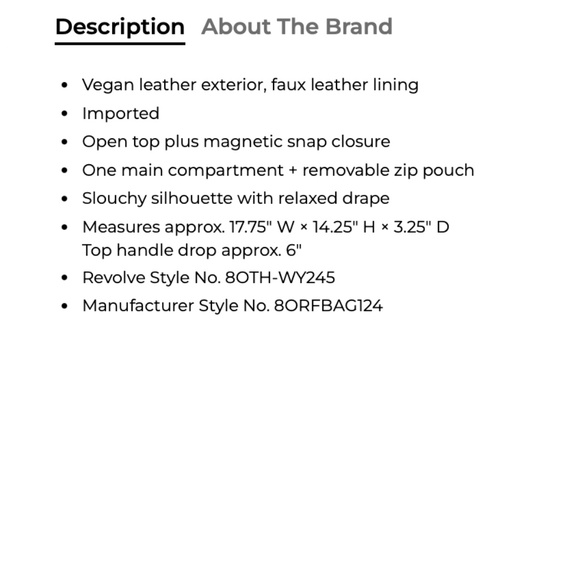 NWT 8 Other Reasons Jordan Hobo Bag - Picture 4 of 5